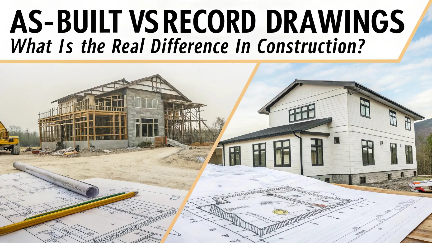 As-Built vs Record Drawings: What Is the Real Difference in Construction?