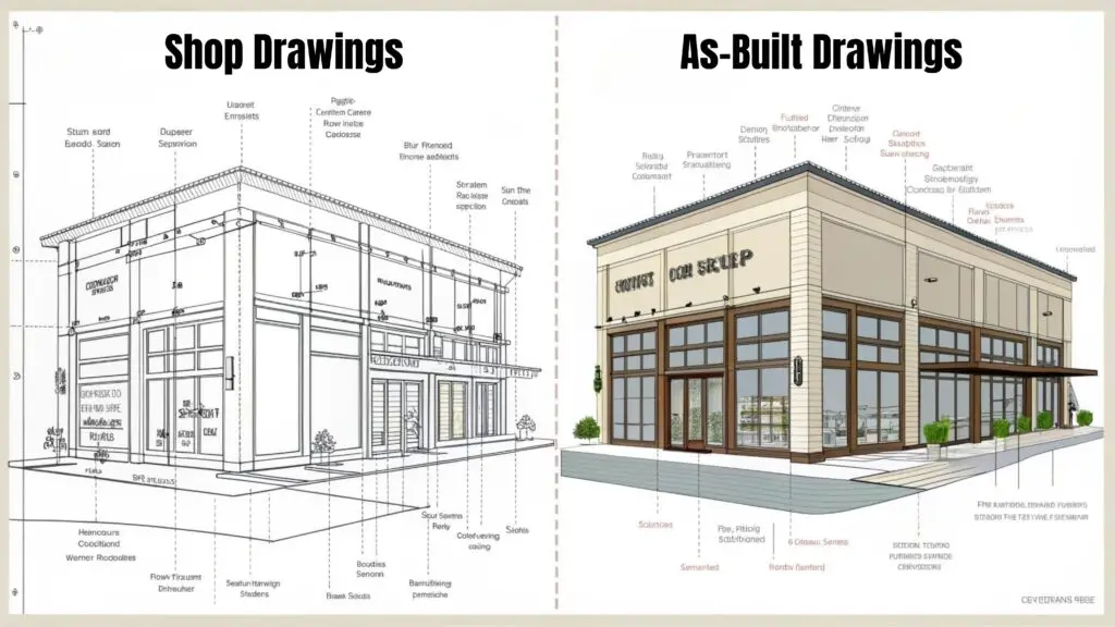 Shop Drawings vs As-Built Drawings: Key Differences Every Construction Team Should Know